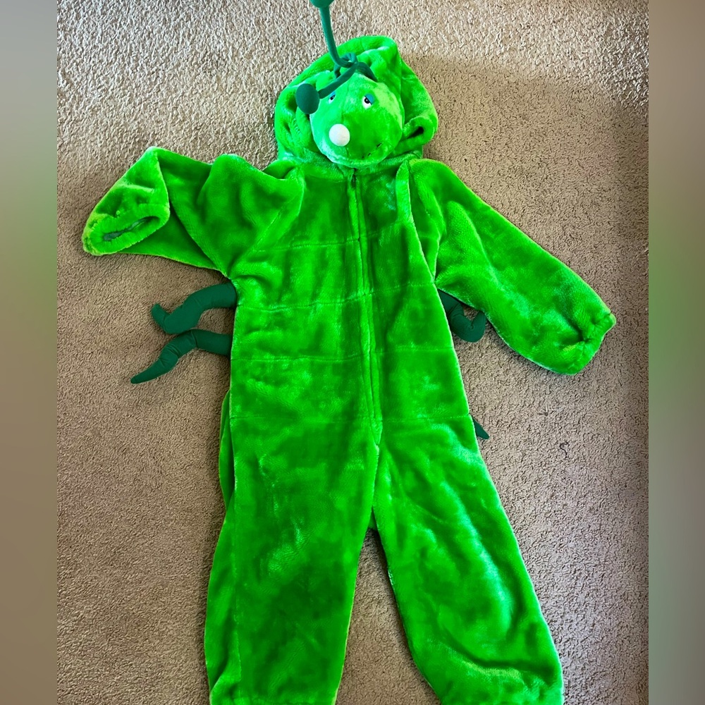 Green caterpillar 🐛 Halloween costume